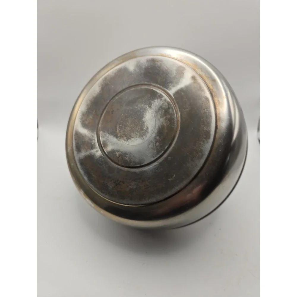 Vintage REVERE WARE 1801 All Stainless Steel Teapot Kettle Pre-1968